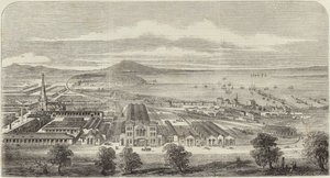 The Geelong and Melbourne Railway by English School