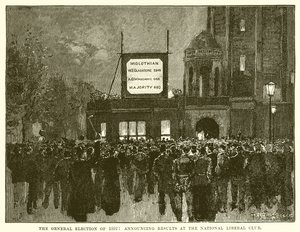 The General Election of 1892: Announcing Results at the National Liberal Club by English School