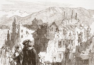The Genevans Destroying the Suburbs of Their City