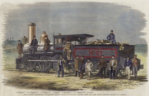 The George Stephenson locomotive built at Hamilton by English School