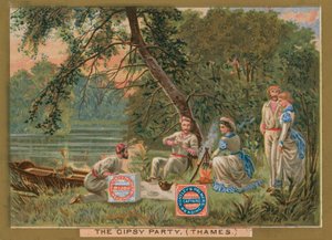 The Gypsy Party on the River Thames