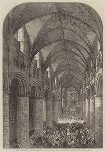 The Gloucester Musical Festival, the Nave of the Cathedral, looking West by English School