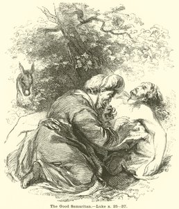 The Good Samaritan by English School