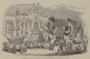 The Grand Cavalcade of the Giants Passing the King