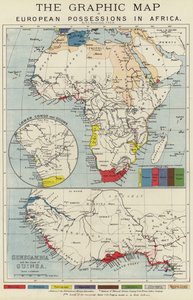 The Graphic Map of European Possessions in Africa