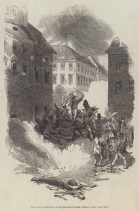 The Great Barricade in the Breiten-Strasse, Berlin