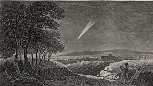 The Great Comet of 1811 by English School