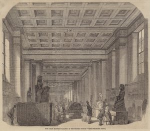 The Great Egyptian Gallery, in the British Museum