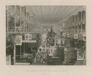 The Great Exhibition, Main Avenue, looking east