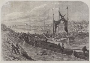 The Great Flood in the Fens, attempt to Form a Dam in the Middle-Level Drain