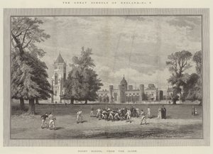 The Great Schools of England, Rugby School, from the Close by English School