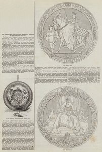 The Great Seal of England Recently Affixed to the Chinese Treaty by English School