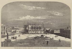 The Great Square in Alexandria, Present State of the Proposed Church for the English Protestant Residents by English School