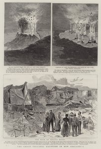 The Great Volcanic Eruption in New Zealand, I by English School