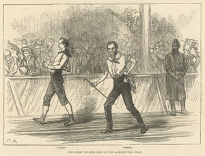 The Great Walking Feat at the Agricultural Hall