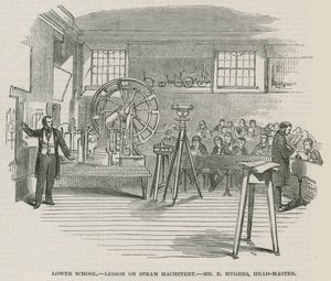 The Greenwich Royal Hospital Schools; Lower School: Lesson on Steam Machinery by English School