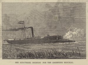 The Gun-Vessel Bermejo for the Argentine Republic by English School