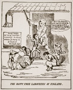 The Happy Free Labourers of England, from a print published in 1833, illustration from The Church of England: A History for the People by H.D.M. Spence-Jones by English School