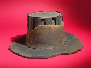 The Hat of Judge John Bradshaw by English School