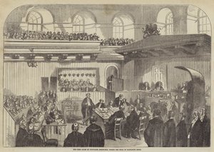 The High Court of Justiciary, Edinburgh, during the Trial of Madeleine Smith
