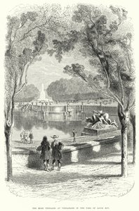 The High Terraces at Versailles in the Time of Louis XIV by English School