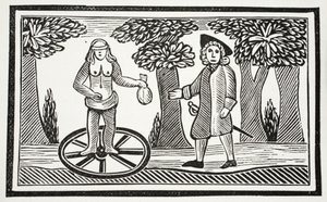 The History of Fortunatus, illustration from Chap-books of the Eighteenth Century by John Ashton, pub. 1882 by English School