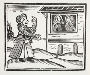 The History of Mother Shipton, illustration from Chap-books of the Eighteenth Century by John Ashton, pub. 1882 by English School