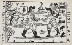 The History of The Two Children in the Wood (illustration) by English School