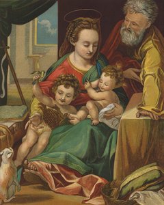 The Holy Family by English School