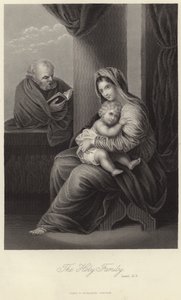 The Holy Family by English School