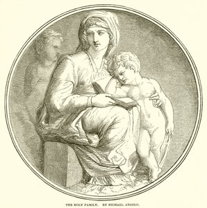 The Holy Family by English School