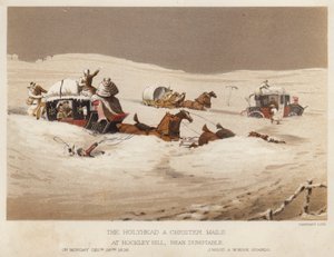 The Holyhead and Chester mails, at Hockley Hill, near Dunstable
