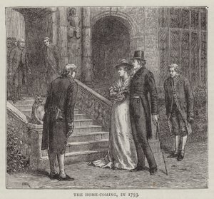 The Home-Coming, in 1793 by English School