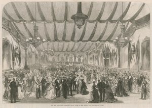 The Honourable Artillery Companys Ball given to the Prince and Princess of Wales by English School