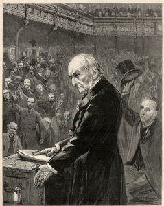 The House of Commons: William Ewart Gladstone Introduces the Second Home Rule Bill