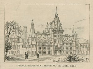 The Huguenots in England: French Protestant Hospital, Victoria Park by English School