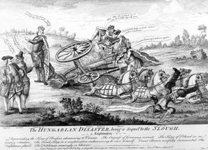 The Hungarian Disaster, being a sequel to the Slough, 1757 by English School