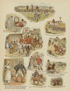 The Hunting Day by English School