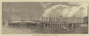 The Hydraulic Lift Graving Dock at Bombay by English School