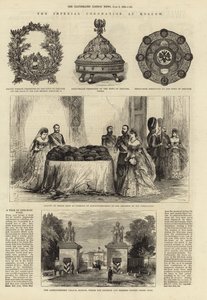 The Imperial Coronation at Moscow by English School