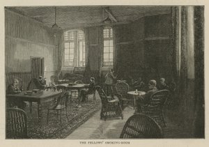 The Imperial Institute: The Fellows Smoking Room by English School