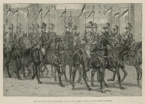 The Imperial Institute: The New South Wales Volunteers, Part of the Queens Escort at the Opening Ceremony by English School