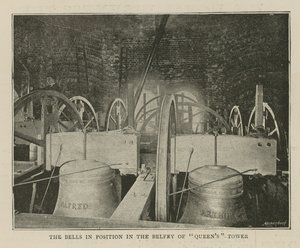 The Imperial Institute: The Bells in Position in the Belfry of Queens Tower