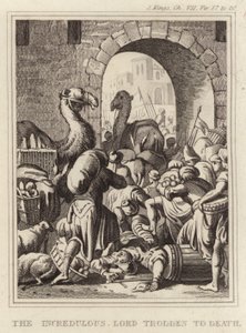 The Incredulous Lord Trodden to Death by English School