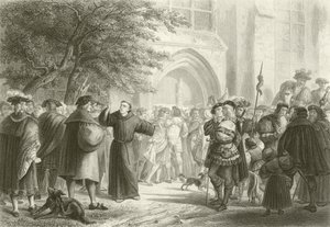 The Indulgences, or the Ninety-Five Propositions by English School