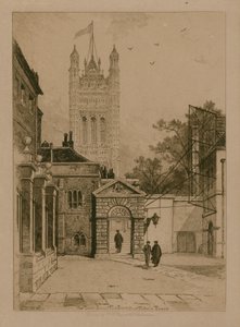 The Inigo Jones Gateway and Victoria Tower at Westminster School
