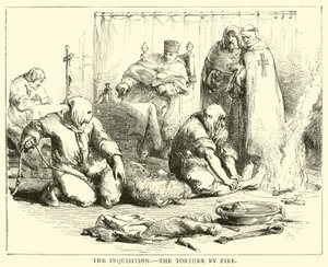 The Inquisition, the Torture by Fire by English School