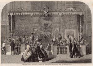 Tapestries of Gobelins and Beauvais and China of Sevres by English School