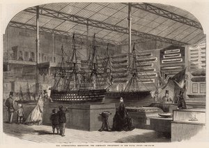 The International Exhibition; The Admiralty Department of the Naval Court