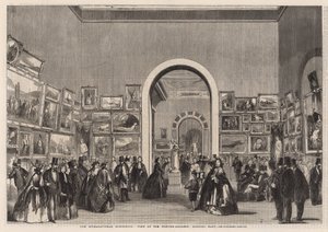 View of the Picture Gallery looking east by English School